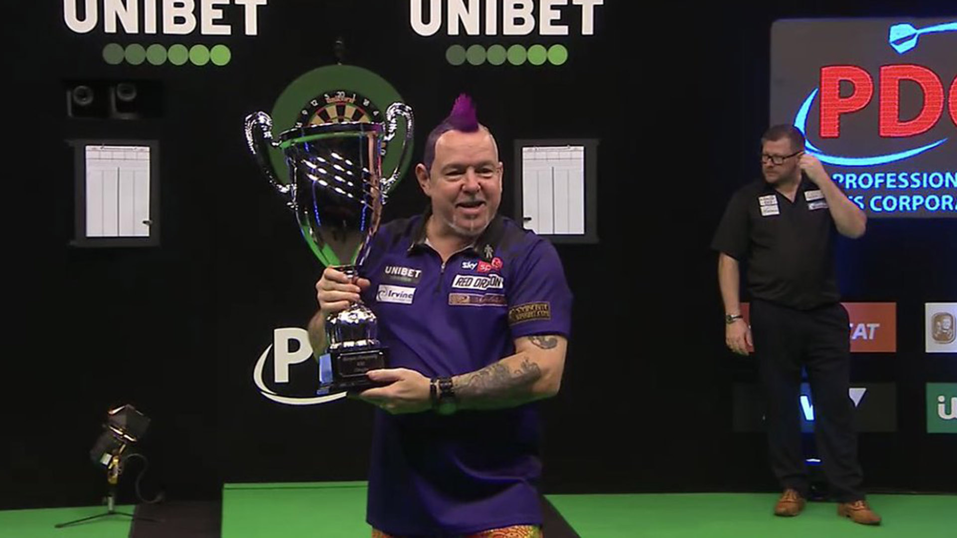 Darts Peter Wright Championship title after beating James Wade final