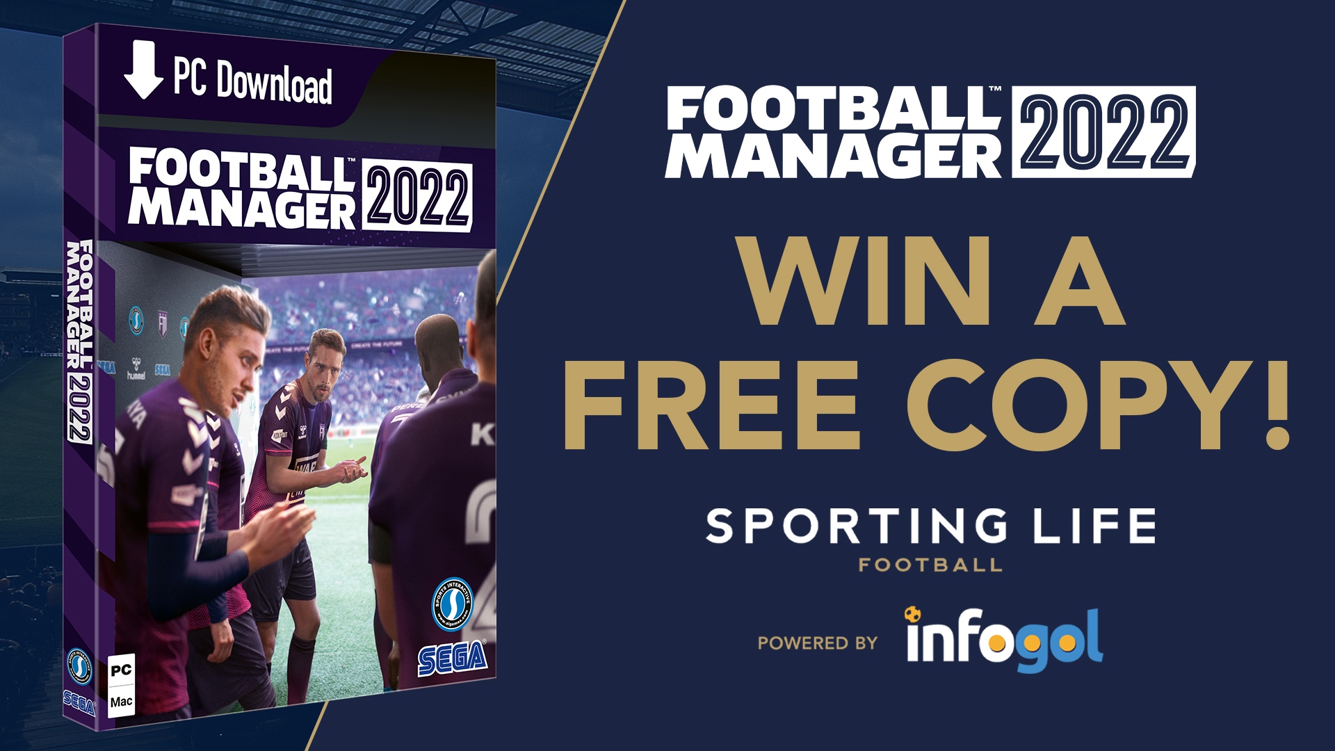 Football Manager 2022 competition: Win a free copy via Sporting Life  Football's Twitter and Facebook pages