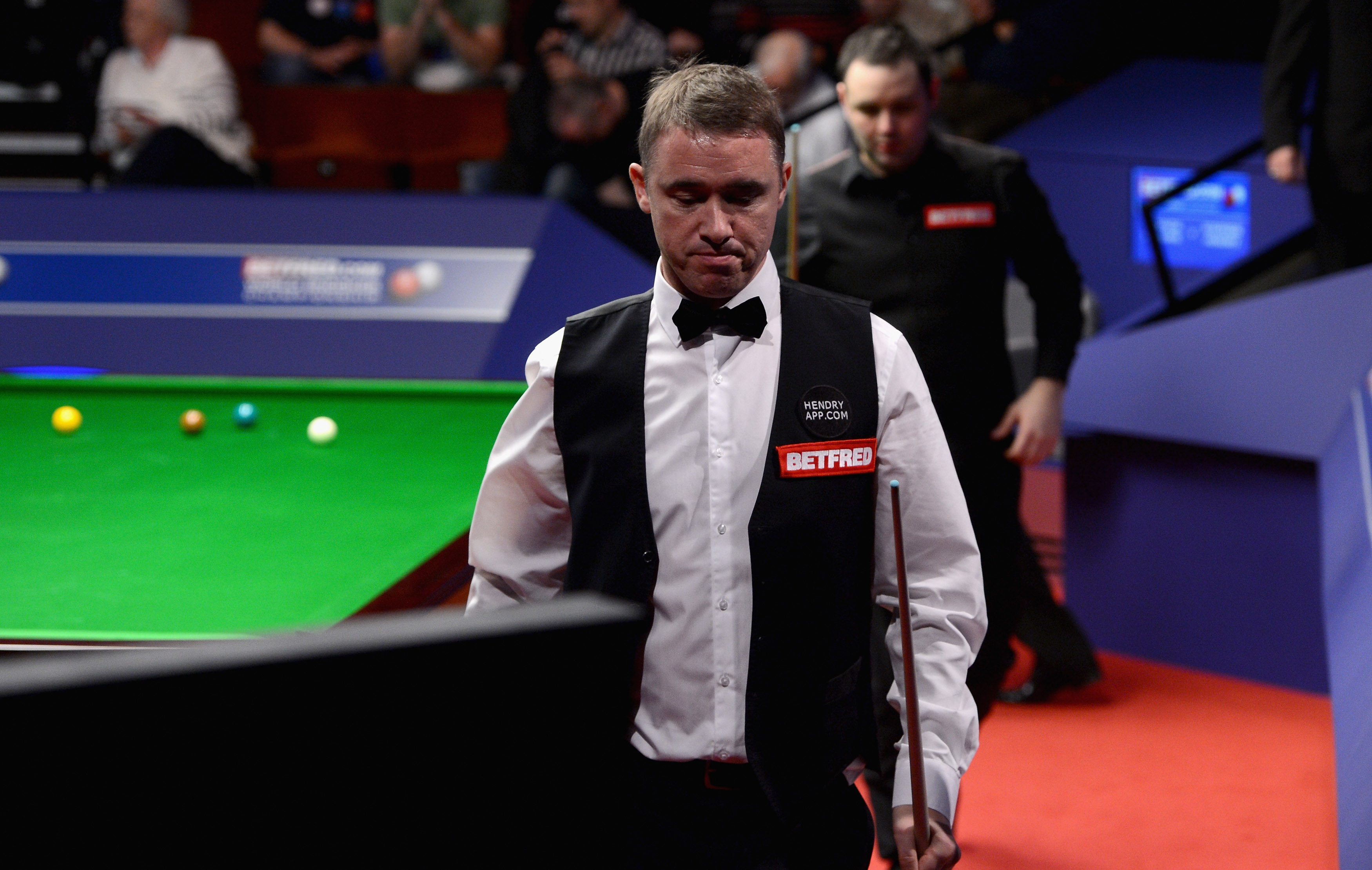 World Snooker Championship qualifying Stephen Hendry thrashed in 6-1 defeat to Chinas Xu Si