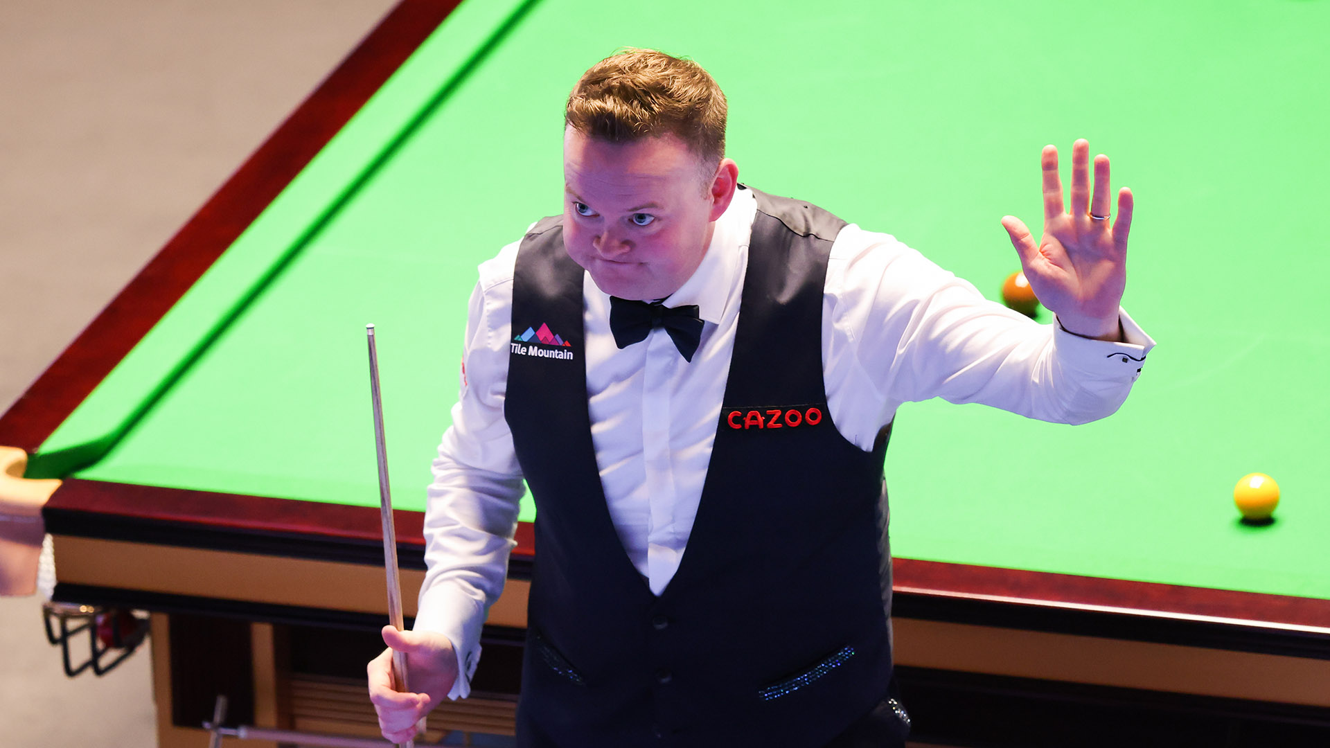 Watch Shaun Murphy take issue with ITV Sport questions after 6-3 win