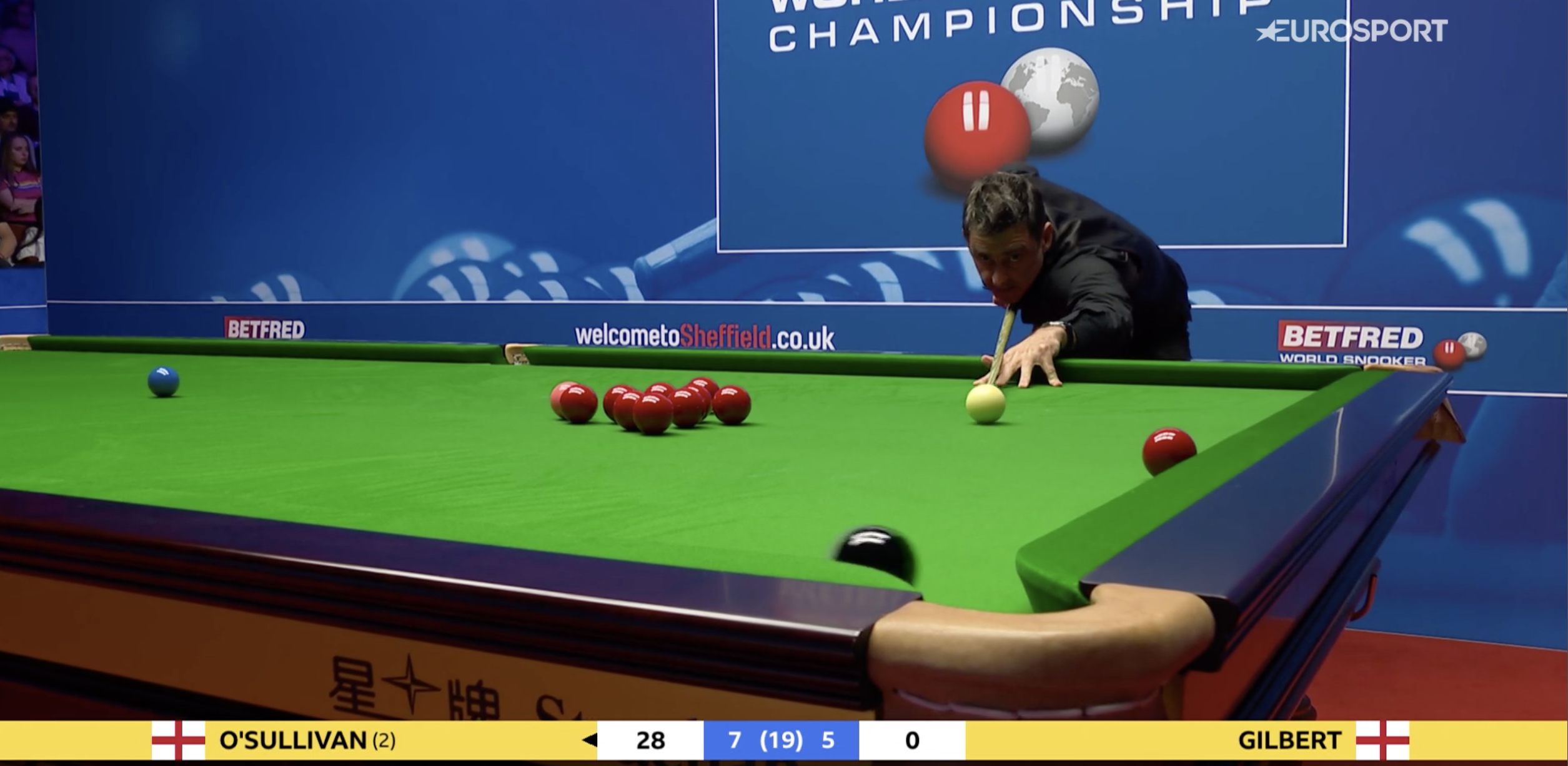 Ronnie OSullivan faces disciplinary action after lewd gesture at the Crucible was caught on camera