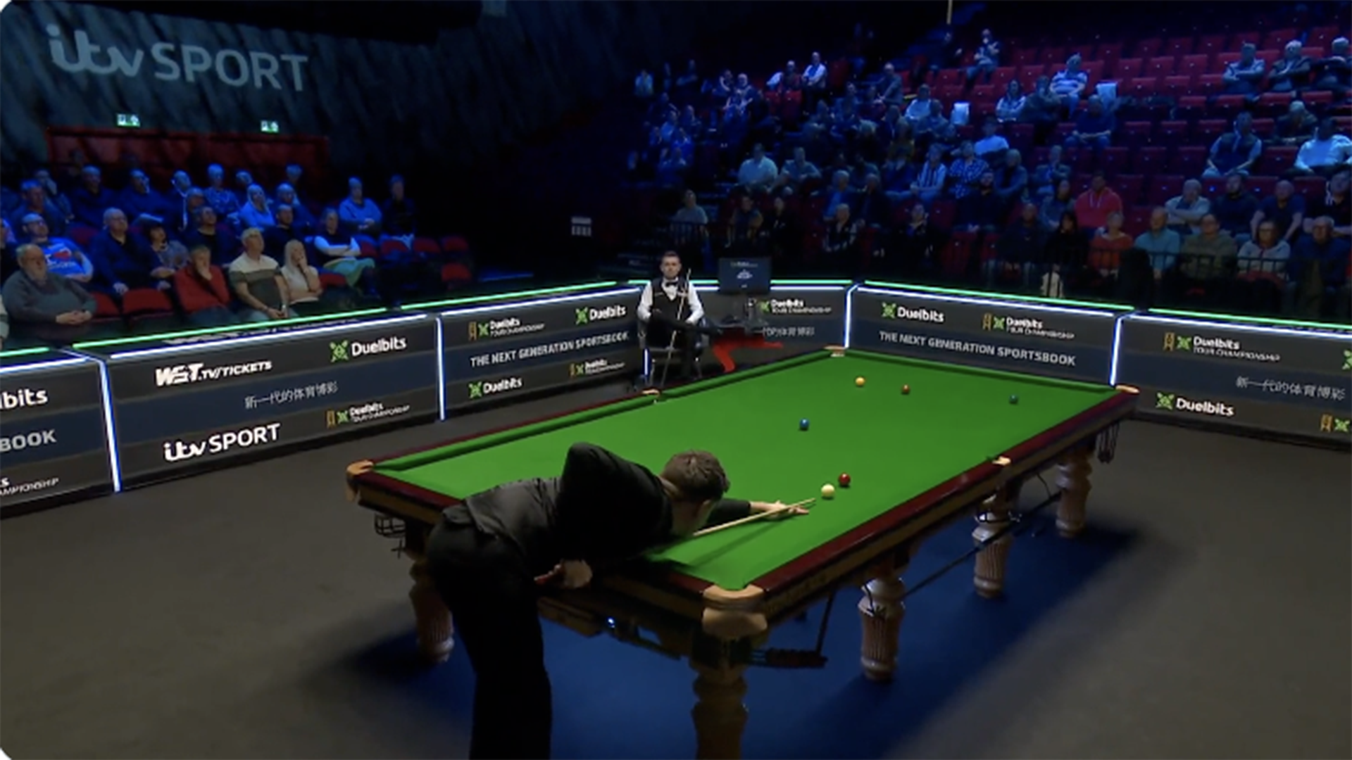 Snooker Watch Ryan Days incredible finish to the first 147 break in Tour Championship history