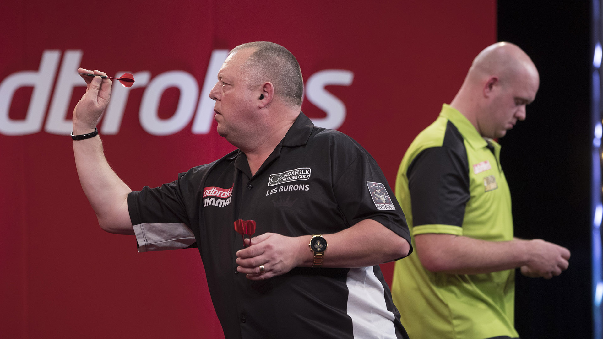 UK Open darts results Michael van Gerwen and Gary Anderson crash out on opening night in Minehead