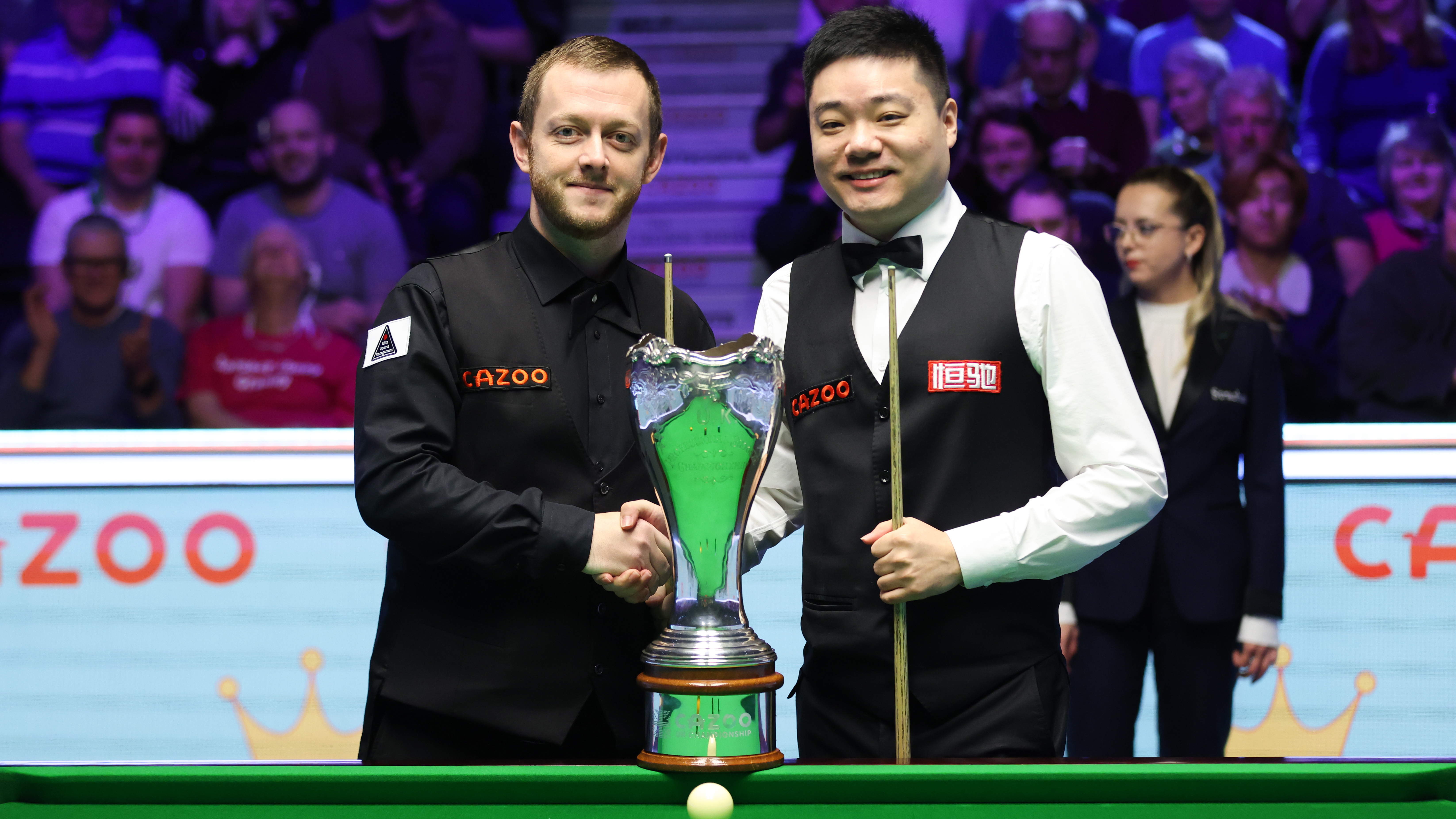Mark Allen and Ding Junhui