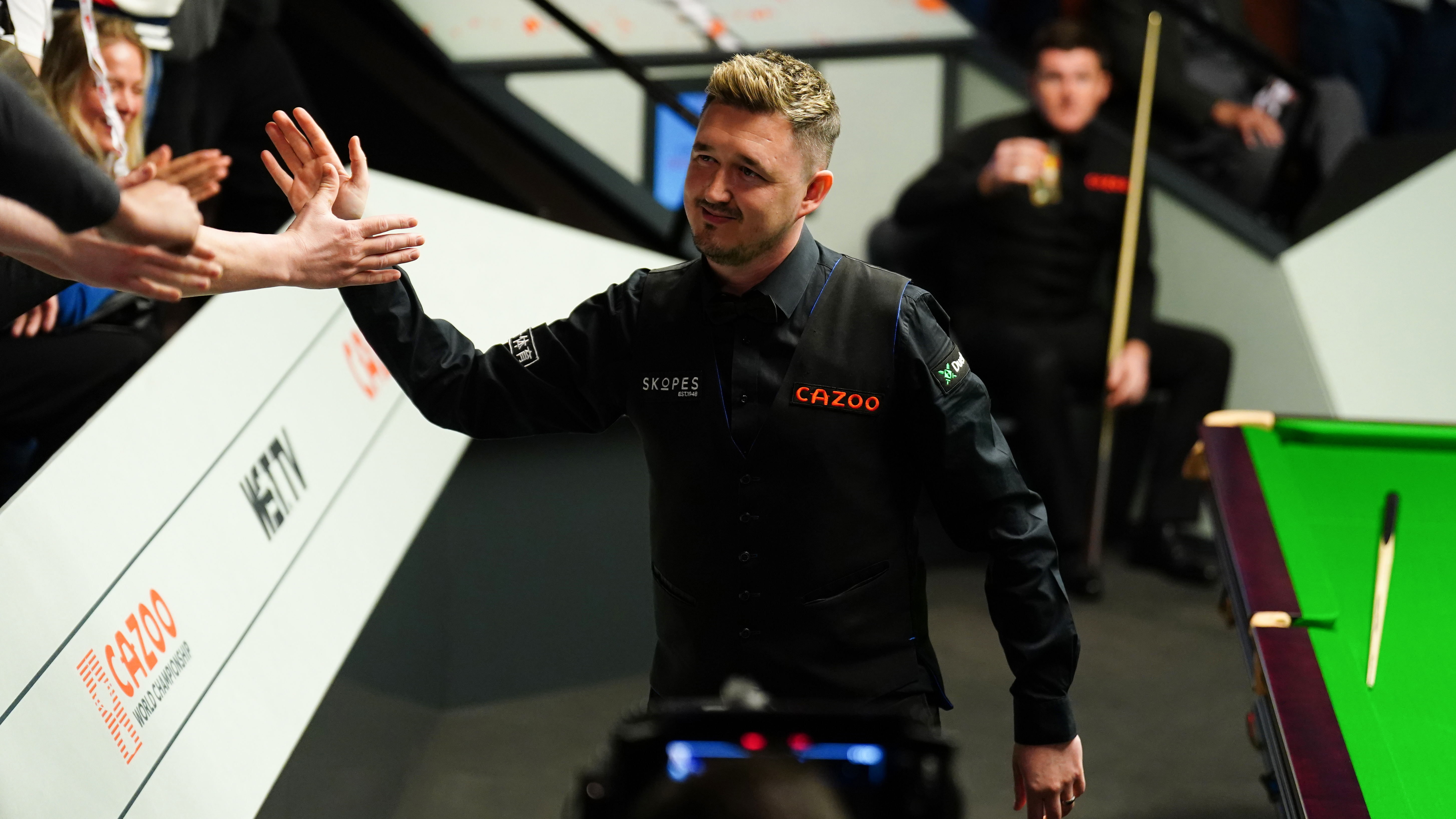 Kyren Wilson scores a 147 break at the World Snooker Championship, the 13th maximum in Crucible history