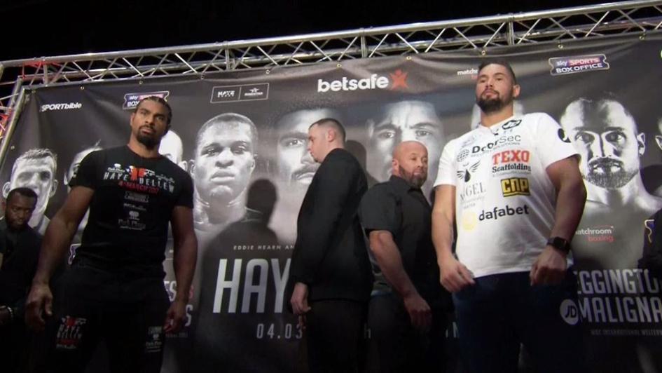 Haye & Bellew: Clash at the O2