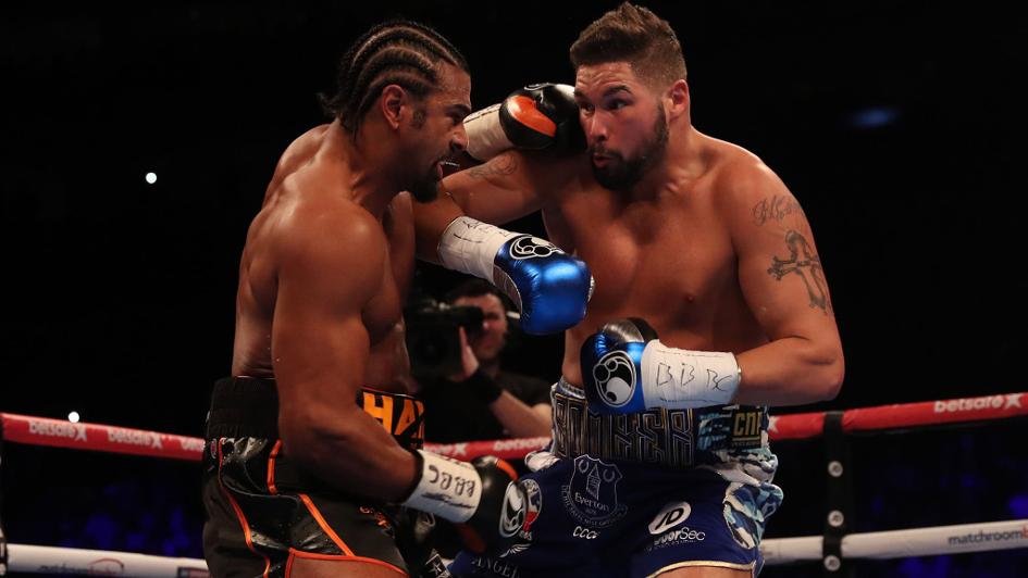 Haye and Bellew trade blows