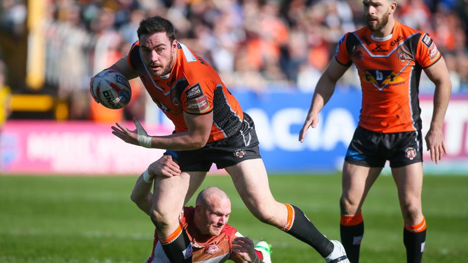 Millington in action for Cas