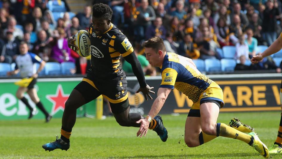 Wade in action for Wasps