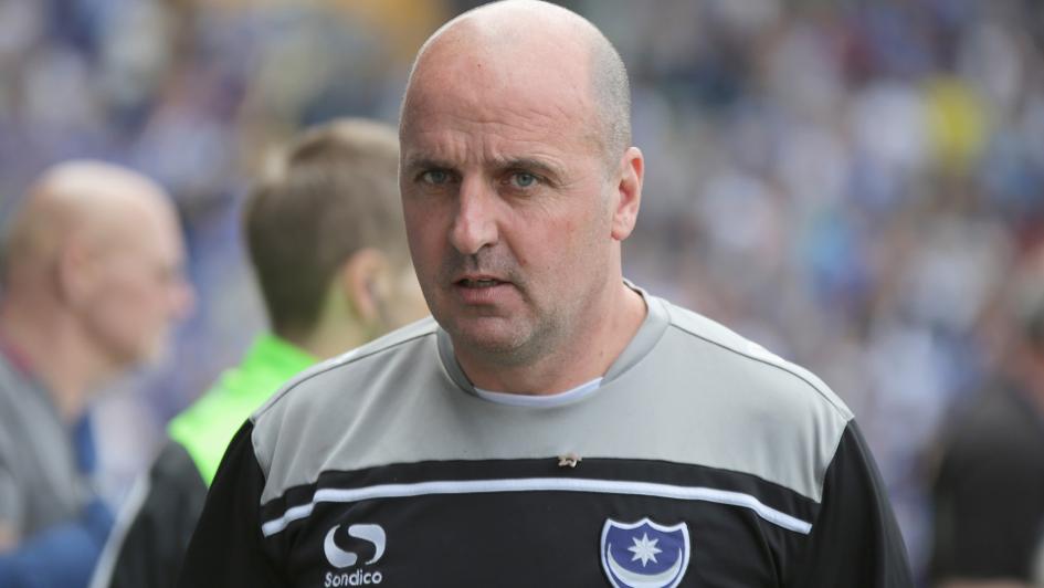 Portsmouth manager Paul Cook