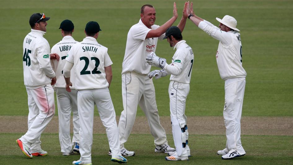  Nottinghamshire celebrate
